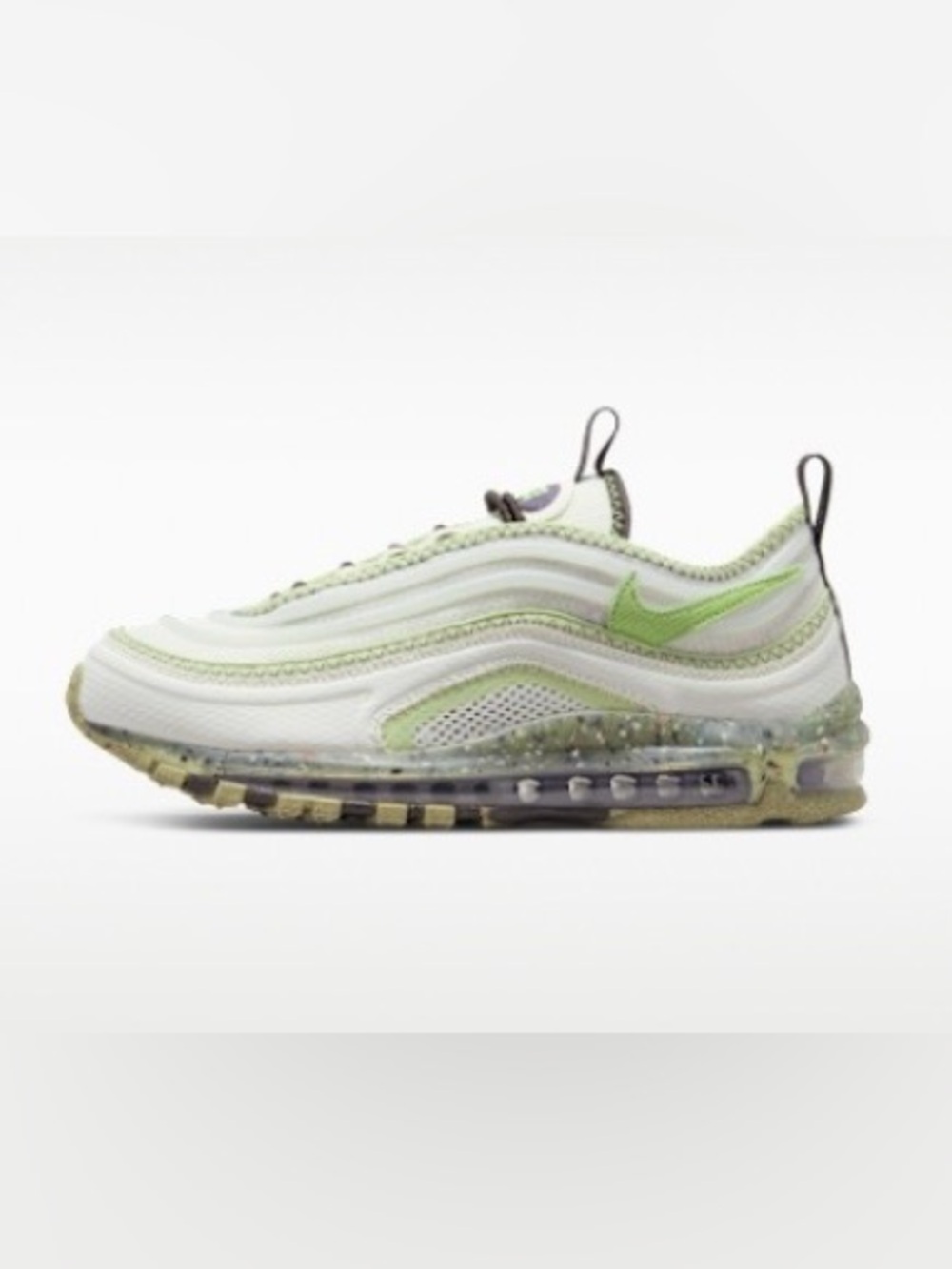 Mens Nike Air Max 97 Terrascape Phantom Vivid Green. Size 13.